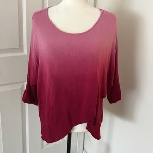 Friday Pink Ombré Top